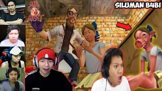 REAKSI GAMER PERTAMA KALINYA BERTEMU ANAK SILUMAN B4BI | Mr Meat Indonesia