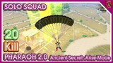 SOLO SQUAD - PHARAOH 2.0 - Ancient Secret: Arise Mode | PUBG BGMI 🔥
