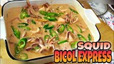 Easy to cook: SQUID BICOL EXPRESS  | Cook Eat Simple