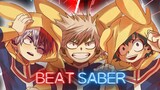 Beat Saber - My Hero Academia OP and ED 1 [FULL COMBO]