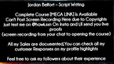 Jordan Belfort – Script Writing course download