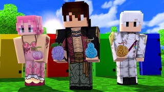 NÃO ESCOLHA A PORTA ERRADA DAS NOVAS FRUTAS DE ONE PIECE 𝗡𝗢 MINECRAFT POCKET EDITION !! ‹ Ine ›