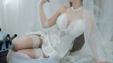 [cos collection] Ms. Azur Lane แต่งงานกับ Atago ในชุดคอสเพล ชุดแต่งงานพลิ้วไหวราวกับนางฟ้า