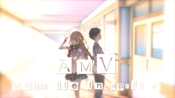 [AMV - After Effect] Your lie in april 🦎🦎 - Rewrite The Stars