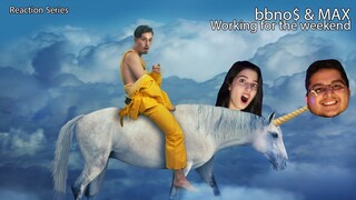 bbno$ & MAX - working for the weekend (Official Music Video Reaction)