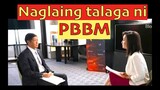 NAGLAING TALAGA NI PBBM | PBBM Interview Trending manen