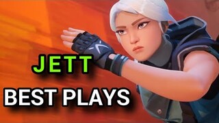 Insane JETT Outplays & Movement - VALORANT Best Plays