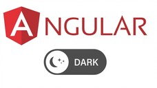 How to create an Angular Applications Dark Theme toggle  dark / Light Tutorial 2023