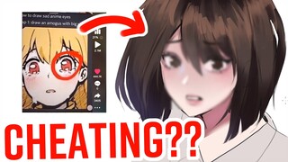 ROASTING TIKTOK ART TUTORIALS 3