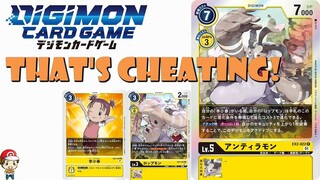 Great New Yellow Digimon are Cheating Evolution! Lopmon! (Digimon TCG News - Digital Hazard (EX2))