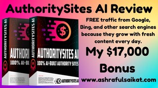 AuthoritySites AI Review - Create Automated Affiliate Sites (By Igor Burban)