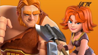 ทีมงานร้านทำผม 2 คน : พี่ครับ สมัครบัตรได้ไหมครับ "Clash of Clans"