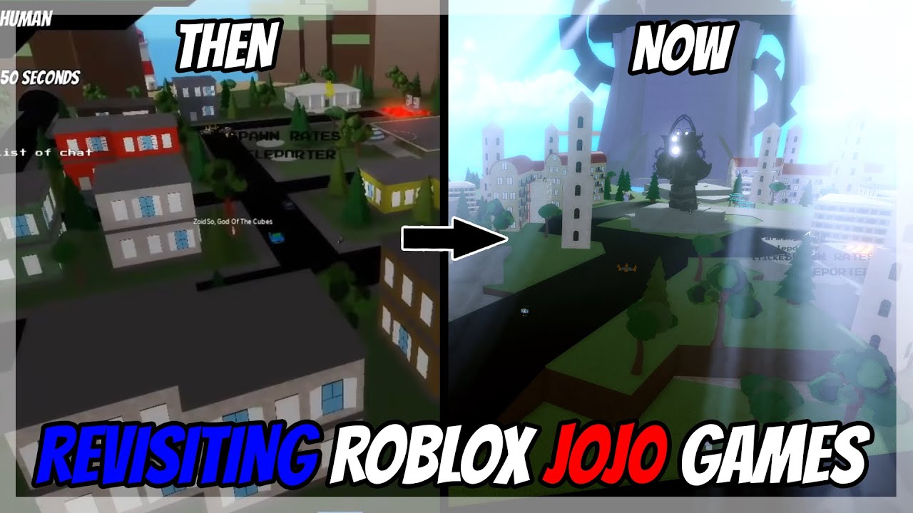 Revisiting Roblox JOJO Games Suggested By Fans! - Bilibili