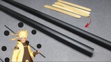 EASY DIY | Making Naruto Black (Rod) Receiver using Popsicle Sticks