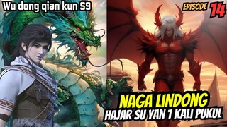 Wujud naga hijau raksasa bikin semua orang terkejoot | SPOILER wu dong qian kun s9