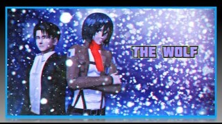 [MMD] Attack on Titan (Levi & Mikasa) 【The Wolf】 [MEME]