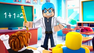 I BUILT A SCHOOL AND BECOME A TEACHER | ROBLOX | School Tycoon