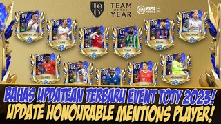 MANTAPS!! BAHAS UPDATE HONOURABLE MENTIONS PLAYER TOTY | FIFA MOBILE INDONESIA | FIFA MOBILE TOTY 23