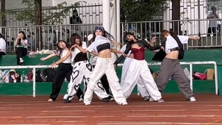 College students dance to bada lee