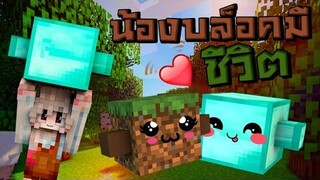 มายคราฟ - เมื่อเรามีสัตว์เลี้ยง หรือ เพื่อนเล่น เป็นบล็อคดินและเพชร?? (Minecraft Blocklings)