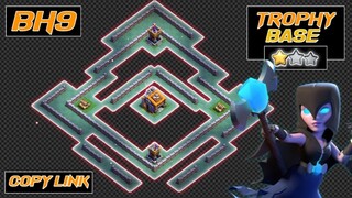 New BH9 Base 2022 With Replay | New Best Builder Hall 9 Base With Copy Link | Clash Of Clans