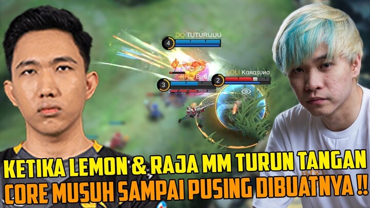 COBA LIHAT KETIKA RRQ LEMON RAJA MM TUTURU MAIN BARENG !! CORE MUSUH SAMPAI PUSING DI BUATNYA #rrq