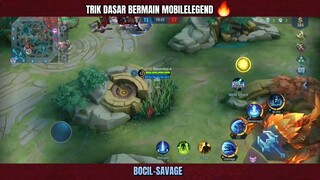 TRIK DASAR BERMAIN MOBILELEGEND 🔥