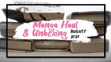 August 2021 | Manga haul & unboxing