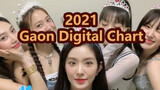 รวมอันดับสัปดาห์ที่ 38 ใน Gaon Digital Chart 2021