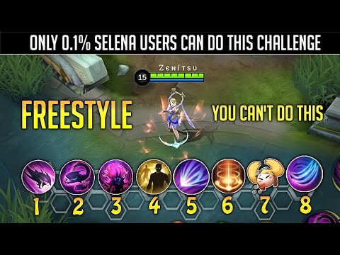 Selena Users, You Must Try This INSANE SELENA FREESTYLE COMBO!! | Mobile Legends