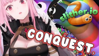 【SLITHER.IO】The Longest Snake in the World, For Sure. #Holomyth #HololiveEnglish