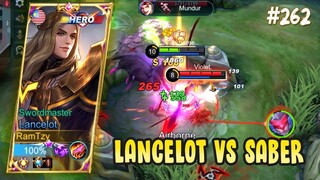 BUILD LANCELOT TERSAKIT 2021 | LANCELOT GAMEPLAY #262 | MOBILE LEGENDS BANG BANG