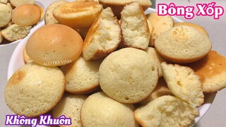 Quá đơn giản nếu muốn ăn Bánh Bông Lan theo vị truyền thống mà không có khuôn- Custard cake