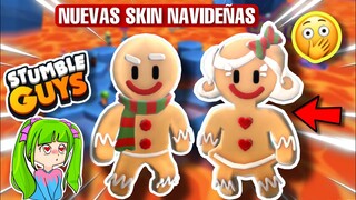 😲CONSEGUIMOS LAS NUEVAS SKINS NAVIDEÑAS DE STUMBLE GUYS🍪*SON HERMOSAS* karola20