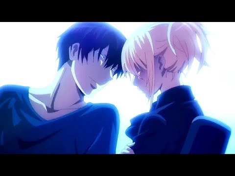 Anime][Remix]When a girl gets a forced French kiss - BiliBili