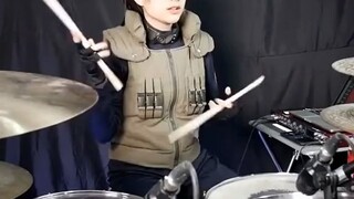 keren nih bos pemain drumband soundtrack Naruto ternyata cewek