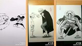 TIKTOK-China- Thánh vẽ truyện trên TIKTOK là Fan của ONE PIECE #2