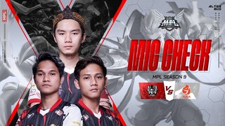 MIC CHECK ALTER EGO VS AURA | MPL-ID S9 REGULAR SEASON