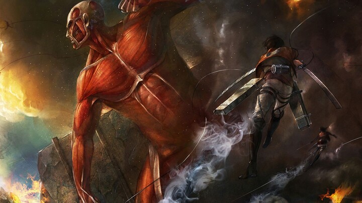 The first trailer of the new April 2013 series "Attack on Titan" was released