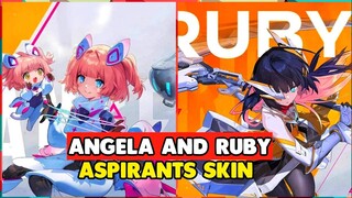 NEW ANGELA ASPIRANTS SKIN AND RUBY ASPIRANTS SKIN || MLBB ASPIRANTS EVENT SKINS