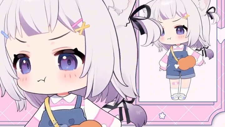 [Live2D model display] Hỏng rồi, cô ấy có vẻ biết mình dễ thương