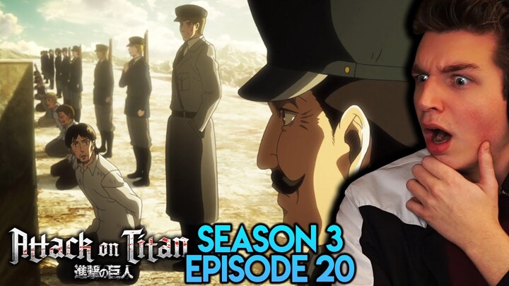 THE TRUTH BEHIND EVERYTHING!! | Attack on Titan REACTION Season 3 Episode 20 (That Day)