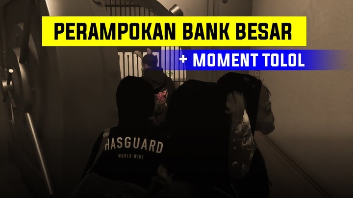 HIGH TABLE ON DUTY | PERAMPOKAN BANK BESAR - GTA 5 Role Play #11 #highrp