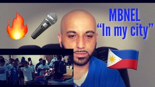 MBNEL "IN MY CITY"HIP HOP REACTION VIDEO (FILIPINO RAPPER)