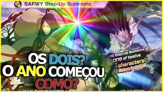 OS 2? MEU ANO COMEÇOU BRILHANDO! SUMMONEI ATE O GARANTIDO ! Bleach Brave Souls - SAFWY Three