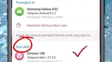 cara mengetahui telegram di sadap orang lain atau tidak