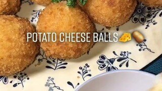 YUMMY POTATO CHEESE BALLS 😘❤️