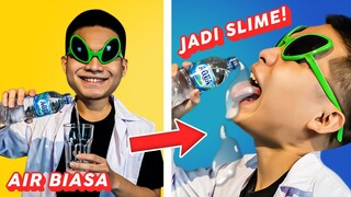 AIR PUTIH BISA JADI SLIME DALAM SEKEJAP ? #EXPERIMENK