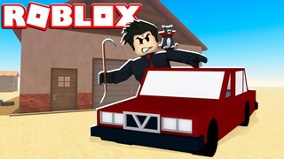 LOKIS COM O CARRO MUITO QUEBRADO | Roblox - a dusty trip