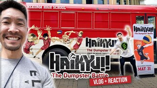 Volleyball Coach Reacts to Haikyuu The Dumpster Battle in Theater [VLOG]